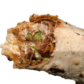 Beef Tri-Tip Shawarma Sandwich