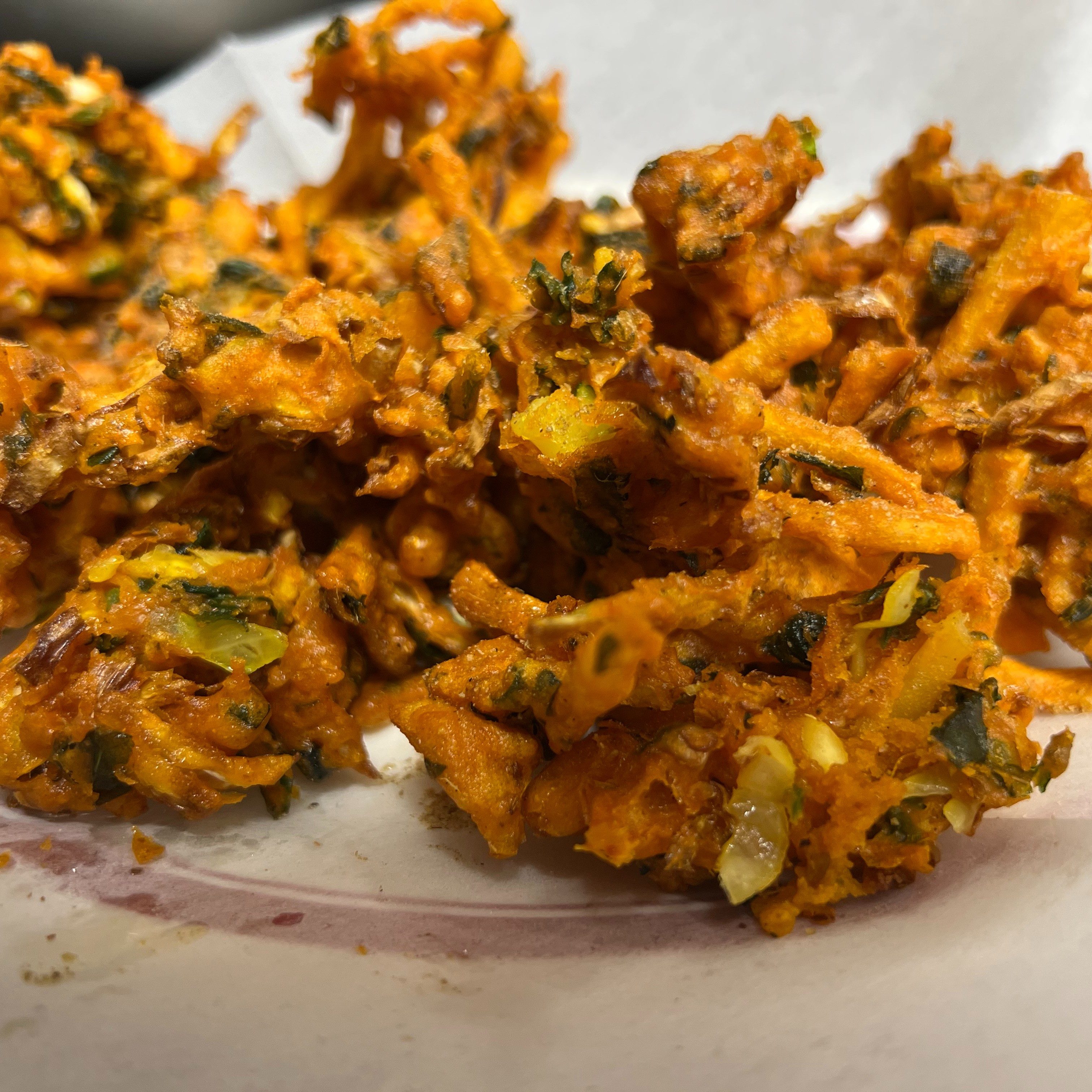 Lunch Mix Vegetable Pakora (GF)/(Vegan).