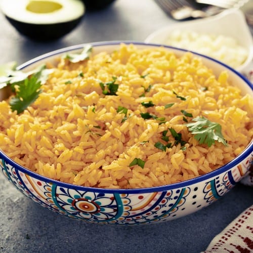Cilantro Yellow Rice.