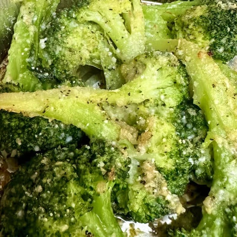Broccoli Garlic Oil.