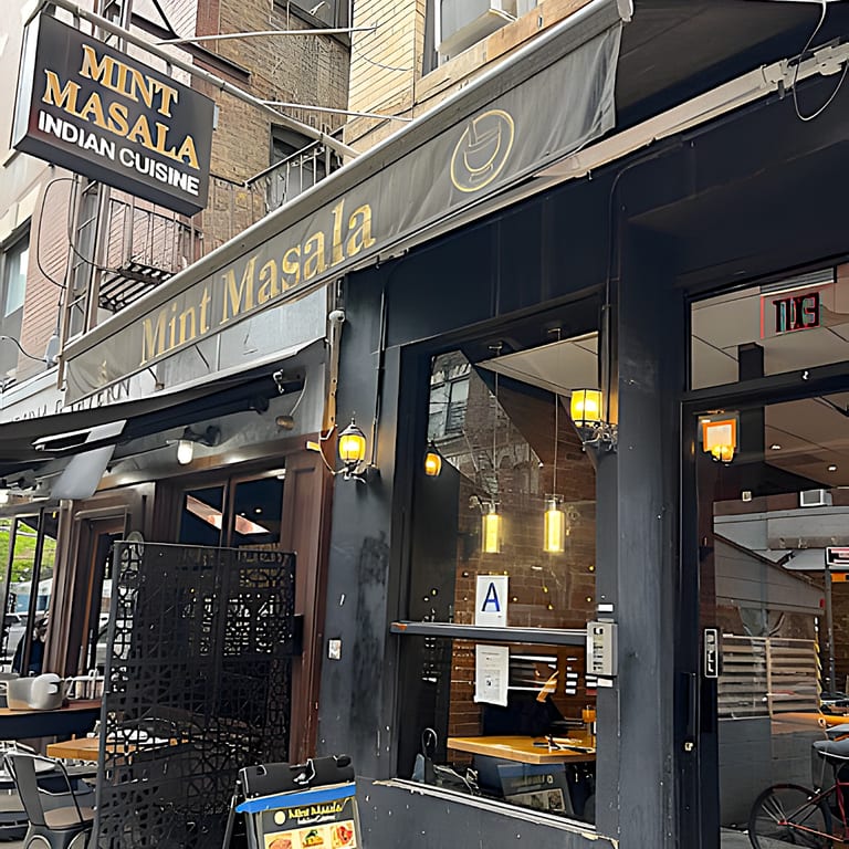 Indian cuisine with fresh ingredients