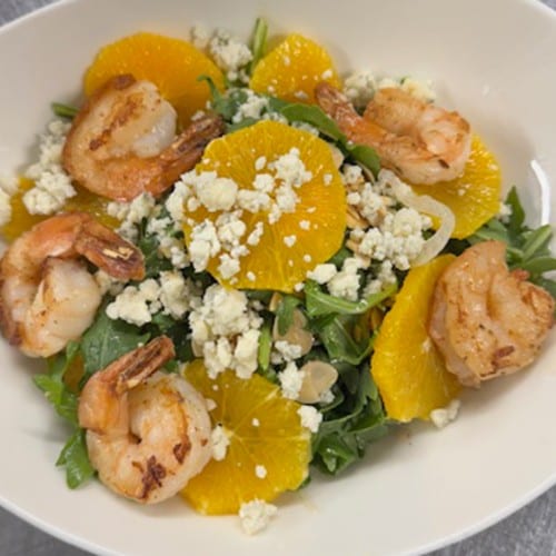 Insalata con Gamberi.