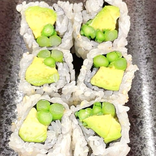 Avocado Asparagus Roll.