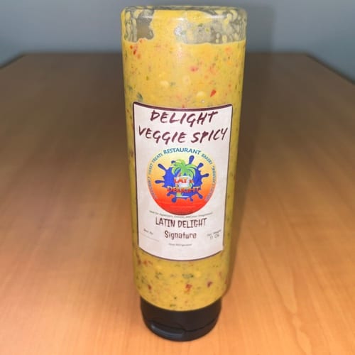 Delight Spicy Veggie Sauce - Bottle.