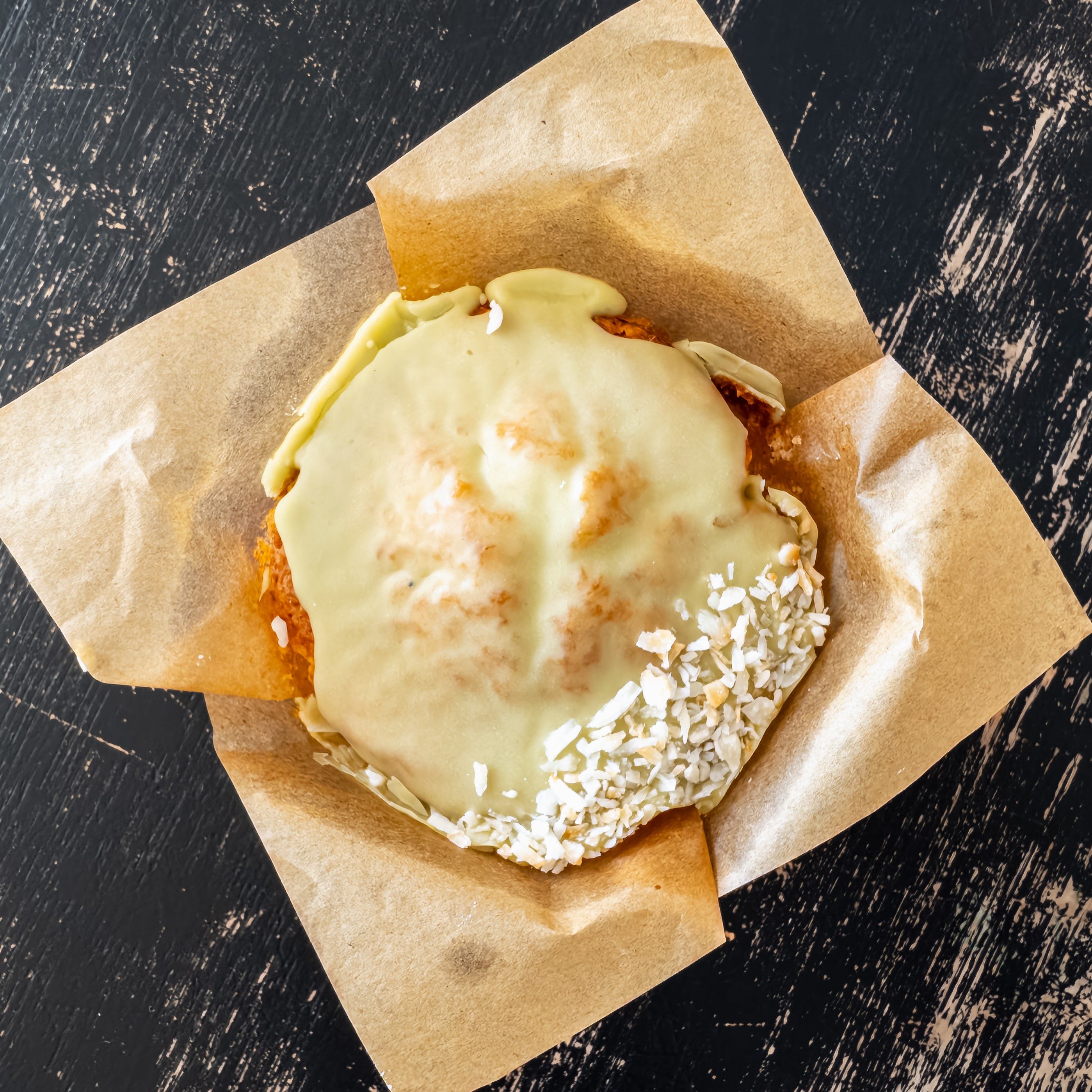 Lime Coconut Muffin.