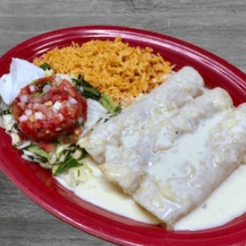 White Enchiladas.