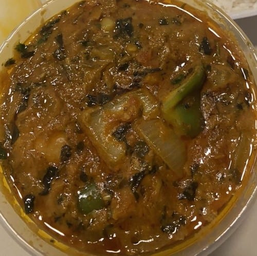 Kadai Lamb.
