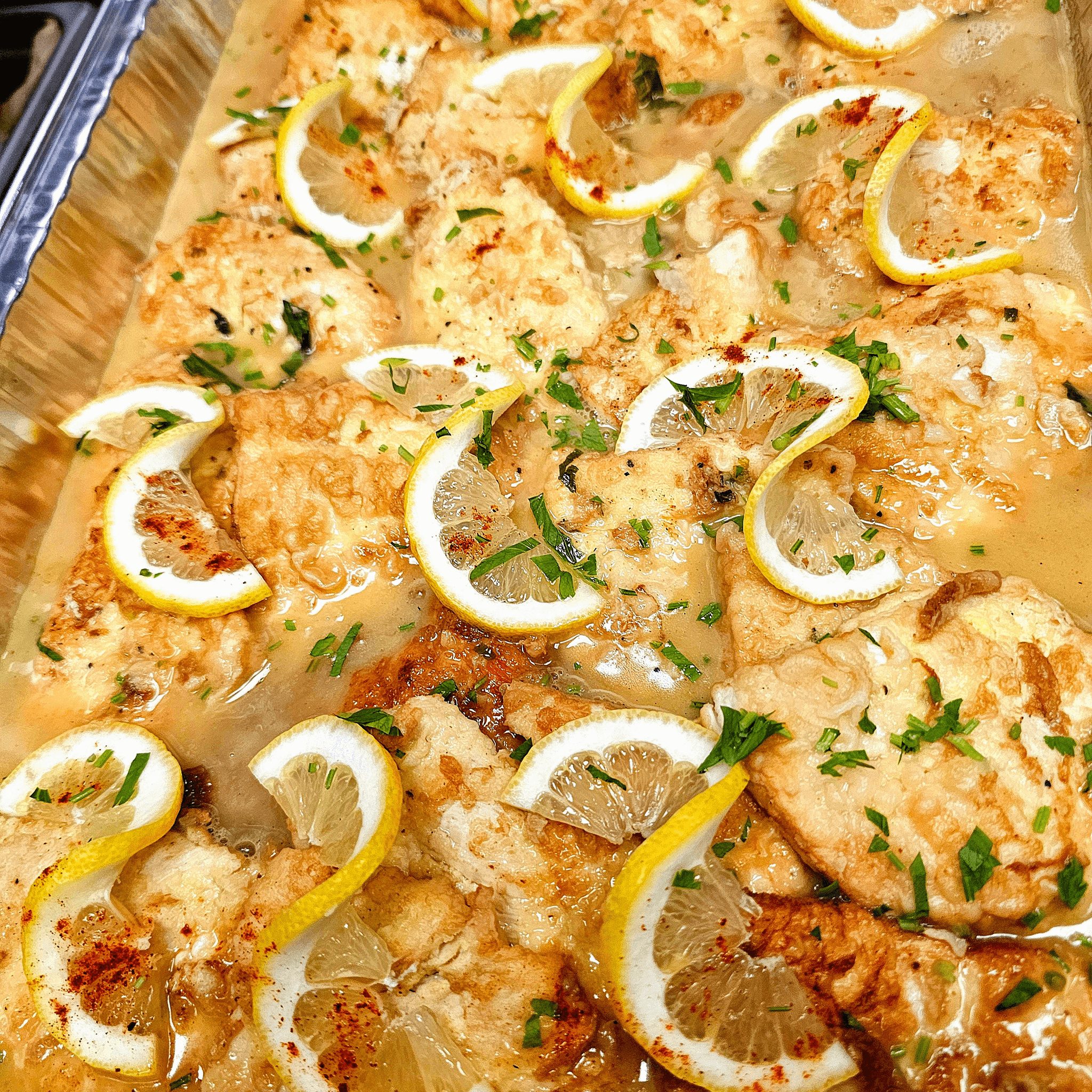 Chicken Francese Catering.