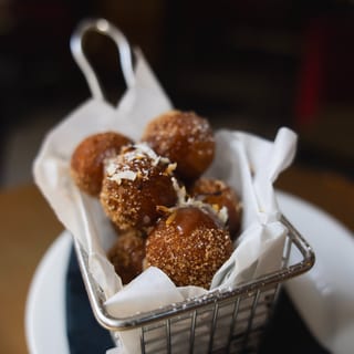 Coconut Cream Donuts