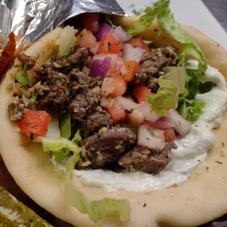 Lamb Gyro Sandwich