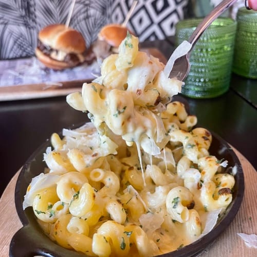 Salted Mac N Cheese.