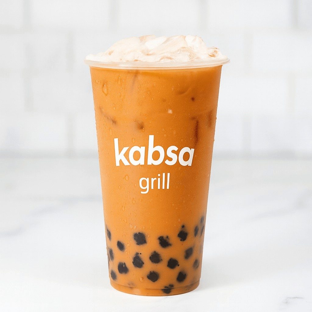 Thai tiger milk tea.