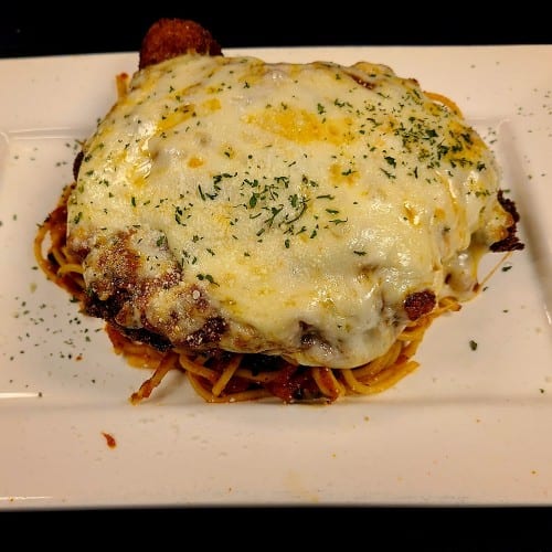 Chicken Parmigiano.