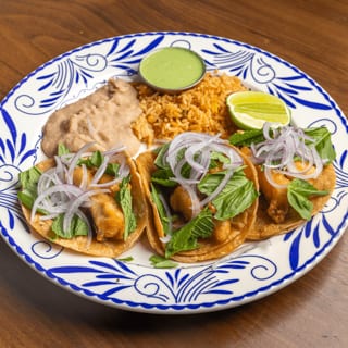 Branzino Fish Taco Platter