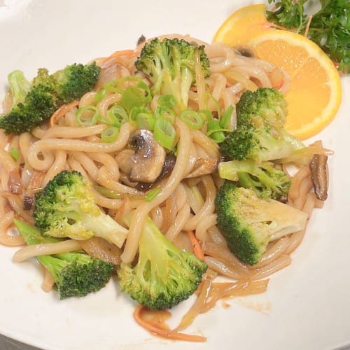 Vegetable Udon.