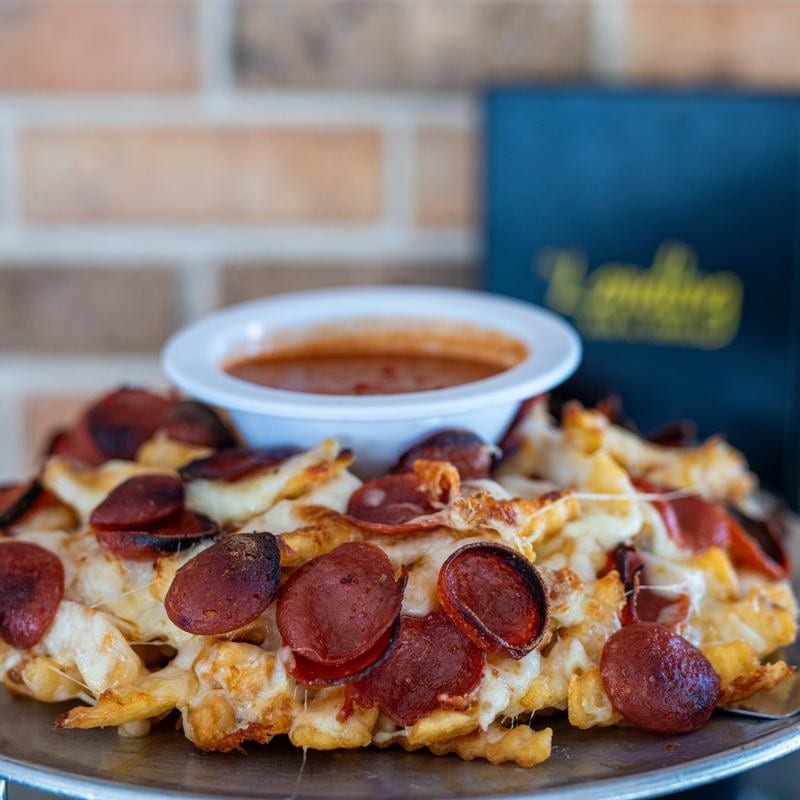 Pizza fries.