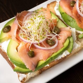 Smoked Salmon Toast