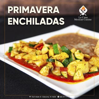 Primavera Enchiladas
