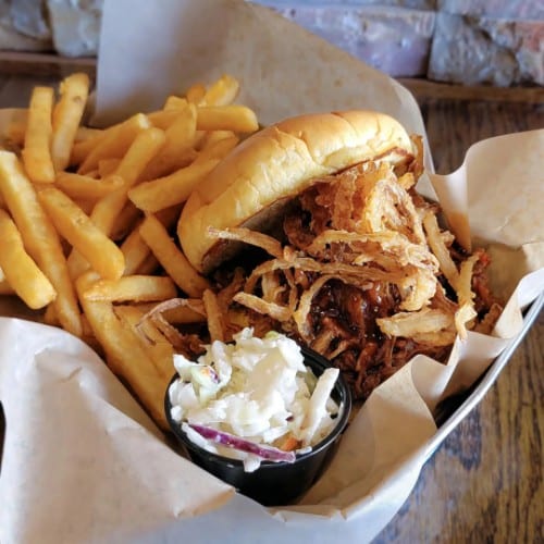 Black & Blue Burger.