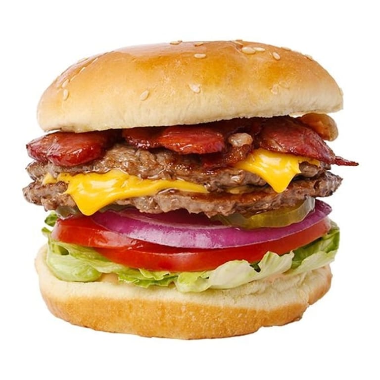 Indulge in Our Double Bacon Burger Delight