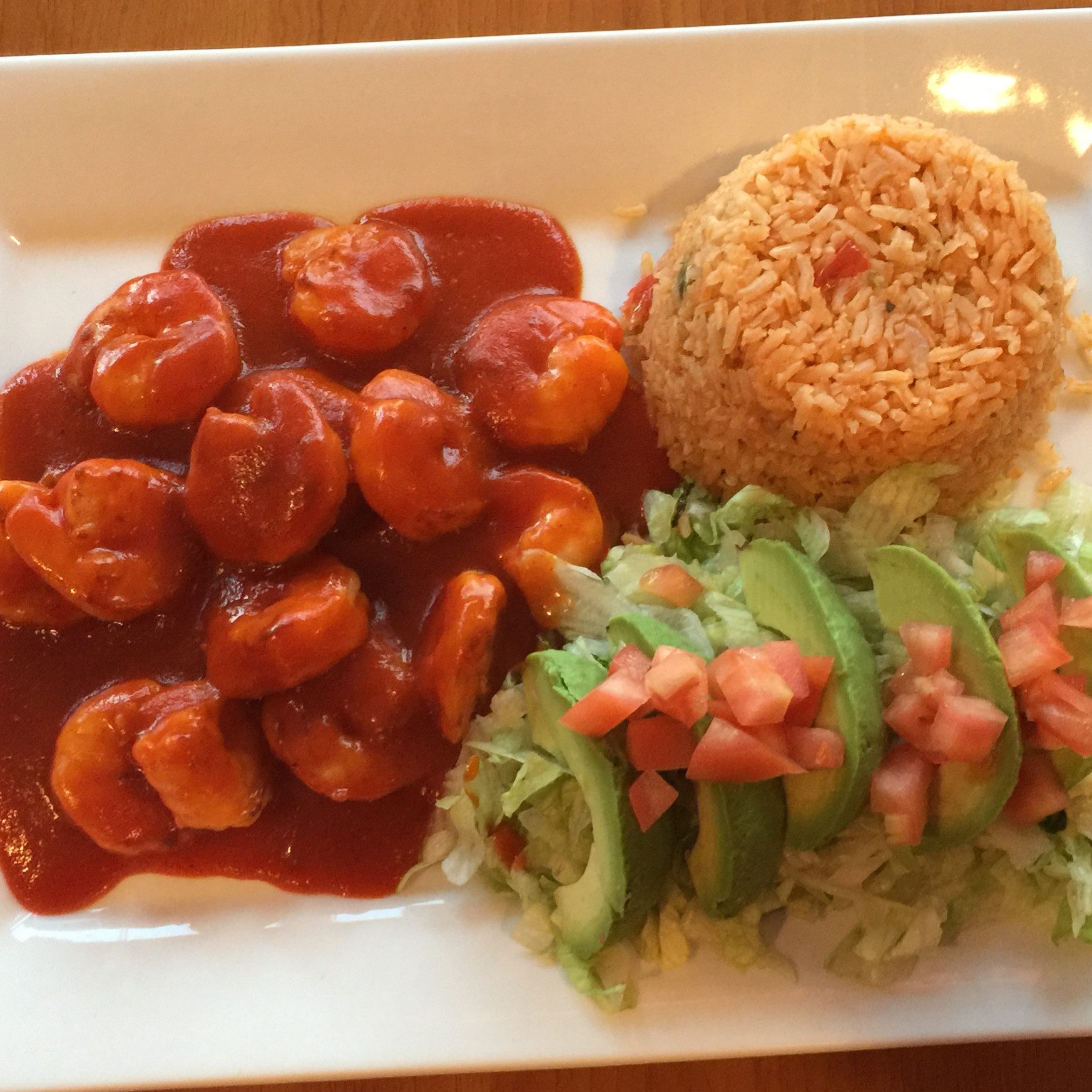 Camarones a La Diabla.