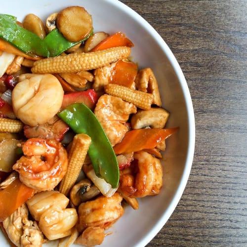 Happy Family Dinner.