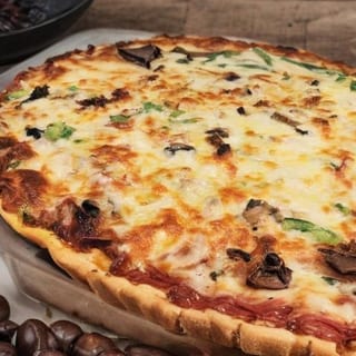 5 Toppings Pizza Thin Crust