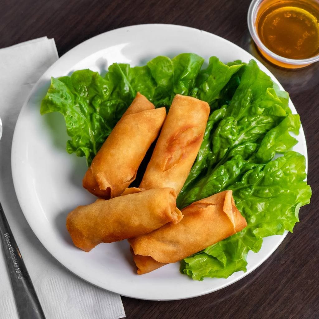 V3. Vegan Eggroll (4 pieces).