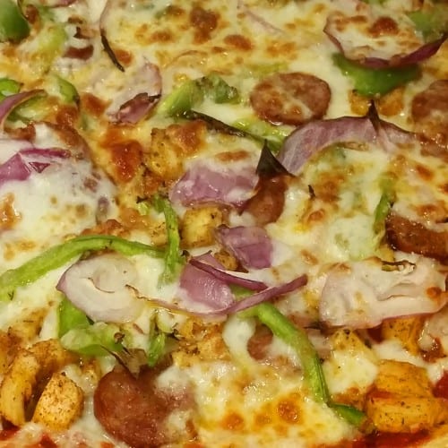 Gluten Free Louisiana Spicy Cajun Pizza (10").
