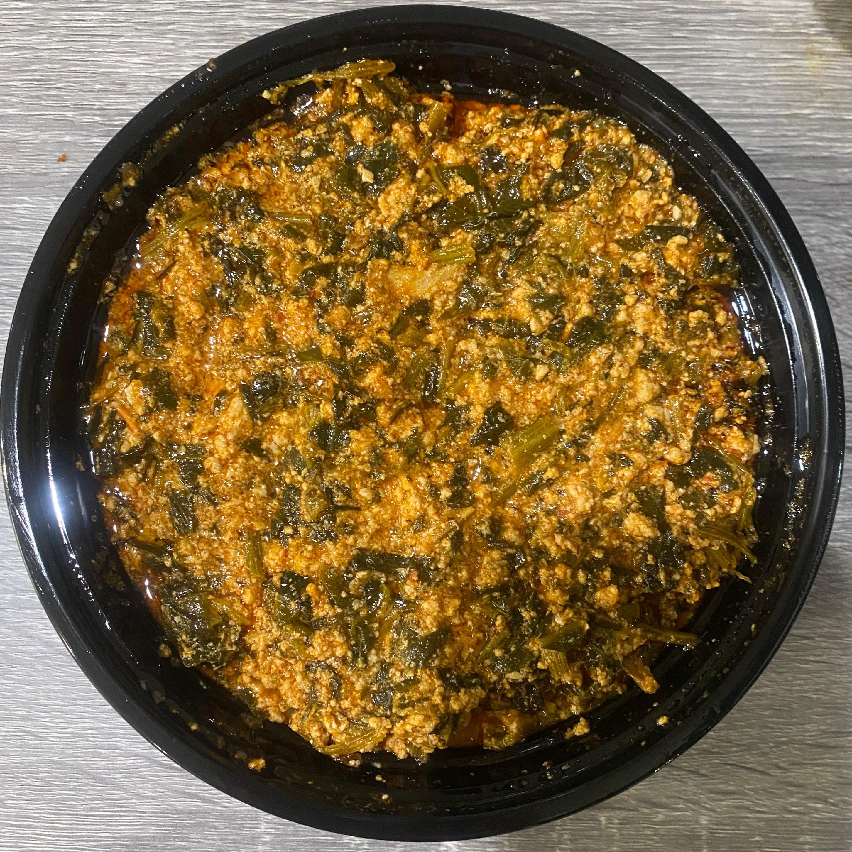 Lamb Fufu & Egusi for 5 people..