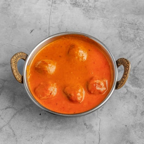 Spinach Kofta Curry.