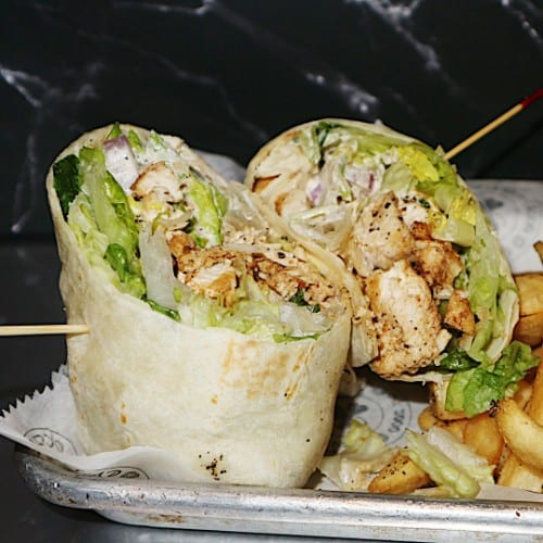 Chicken Caesar Wrap.