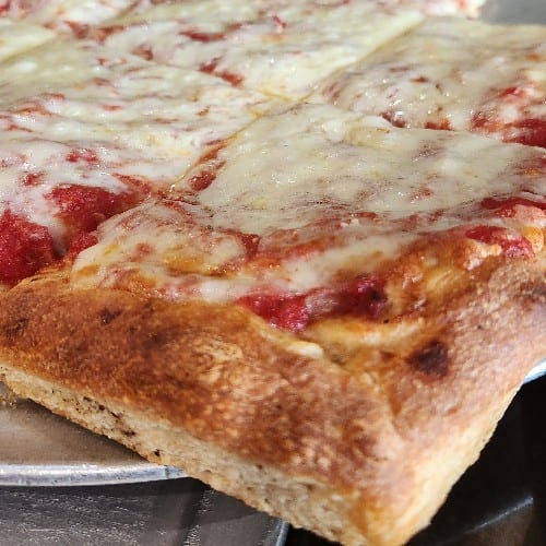 Sicilian Cheese Pizza (17" X 17" (12 Slices)).