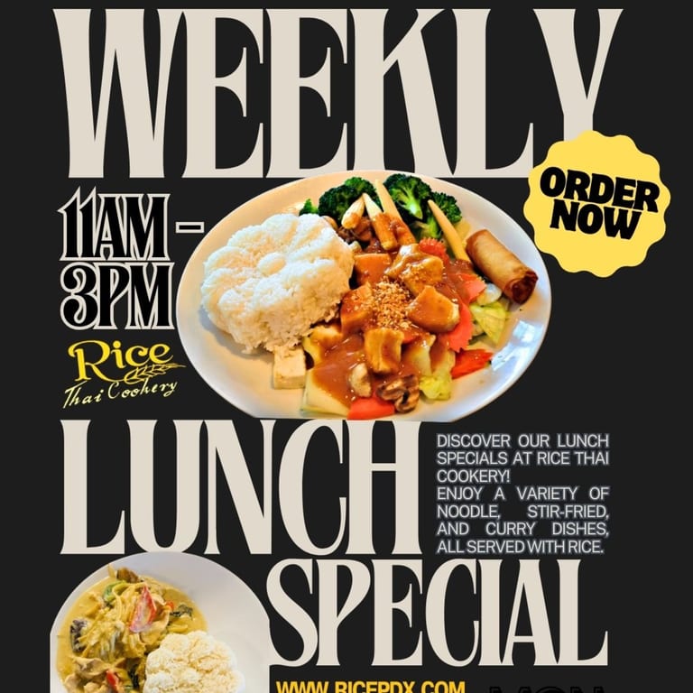 Weekly Lunch Specials Worth Looking Forward To