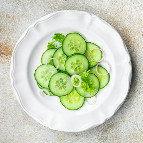 CUCUMBER SALAD.