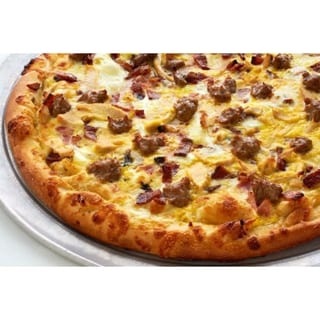 Breakfast Meat Lovers Pizza & 1/2 & 1/2 Pizza