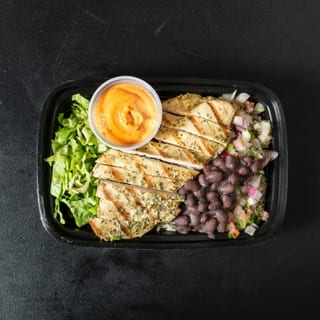 Breaded Chicken Over Rice