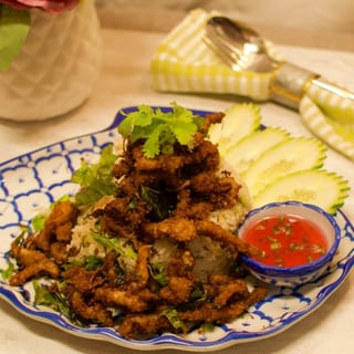 Herbal Chicken Fried Rice