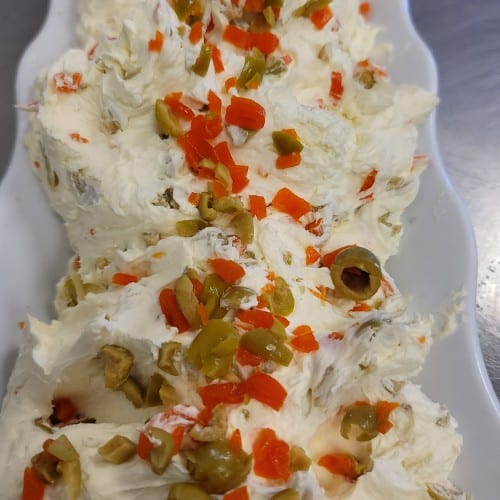 Olive cream cheese 1/4 lb.