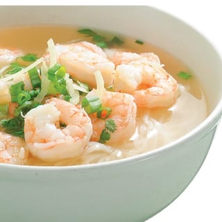 Shrimps with Rice Noodle Soup - Hu Tieu Tom
