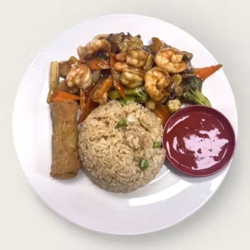 L16. Shrimp with Mixed Vegetable.