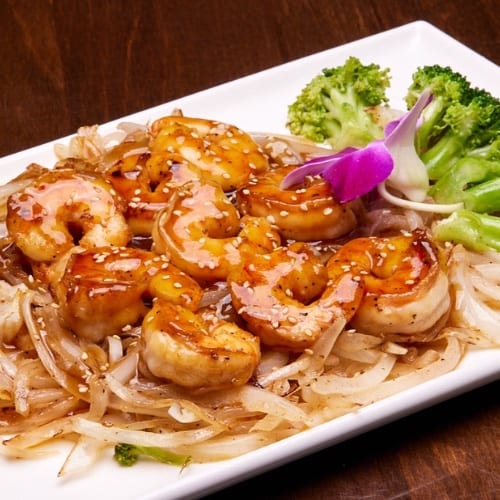 Shrimp Teriyaki.