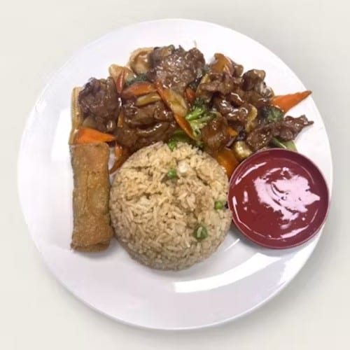 L15. Beef with Mixed Vegetable.