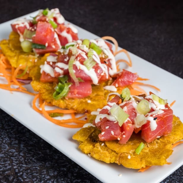 Tuna tostones.