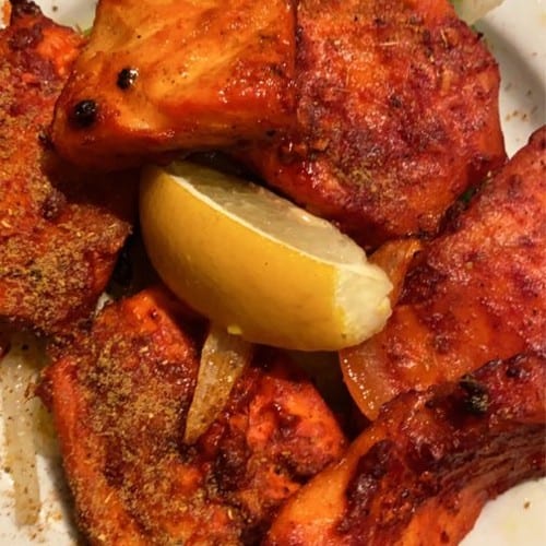 Fish Tandoori.