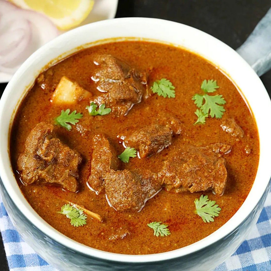 Mughlai Goat Curry.
