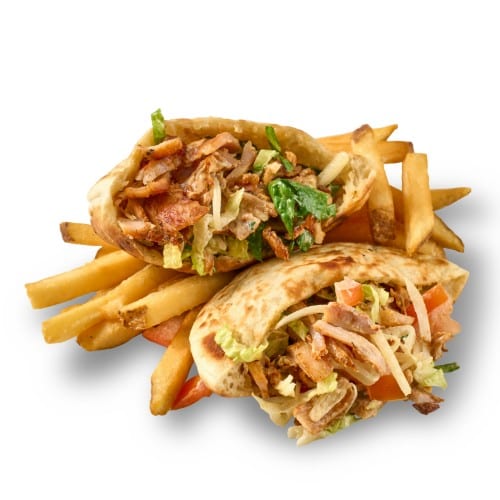 Plant Based Meatballs Pita Pocket.