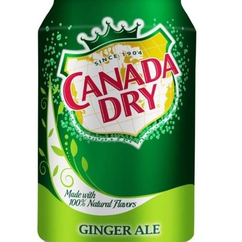 Ginger Ale Soda Can.