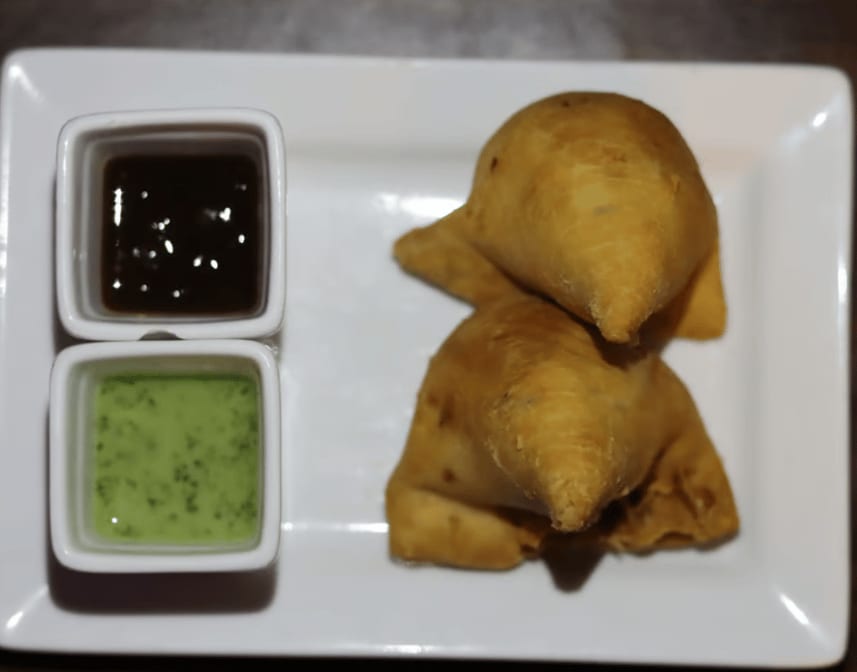 Samosas.
