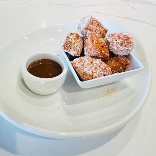 Fried Biscuit Bites.